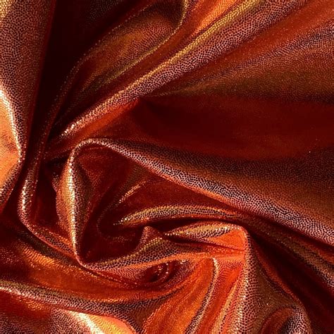 orange metallic fabric|metallic fabric by the yard.